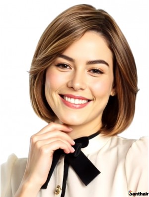 Echthaarperücke kinnlanger Bob Remy Monofilament Kurzhaar Echthaarperücke kinnlanger Bob Remy Monofilament Kurzhaar